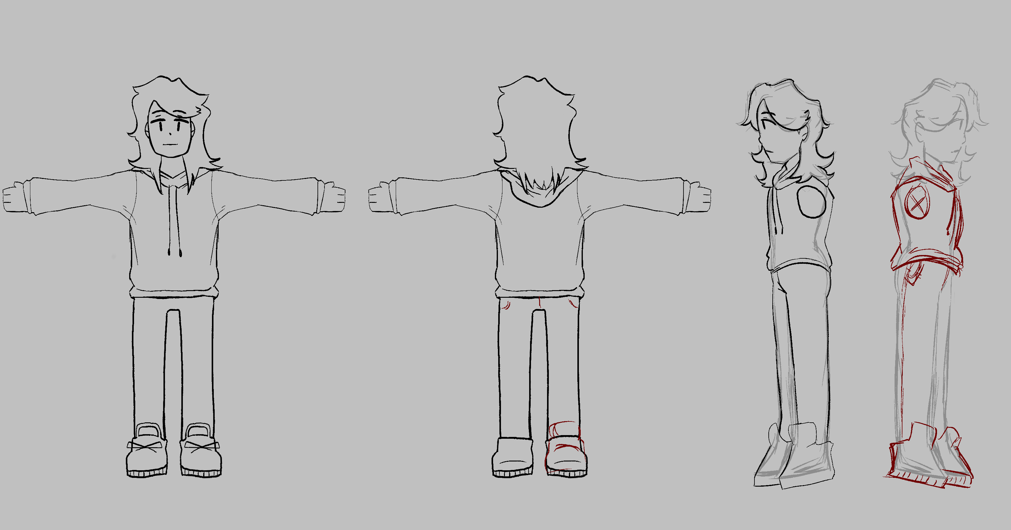 drawing of a character